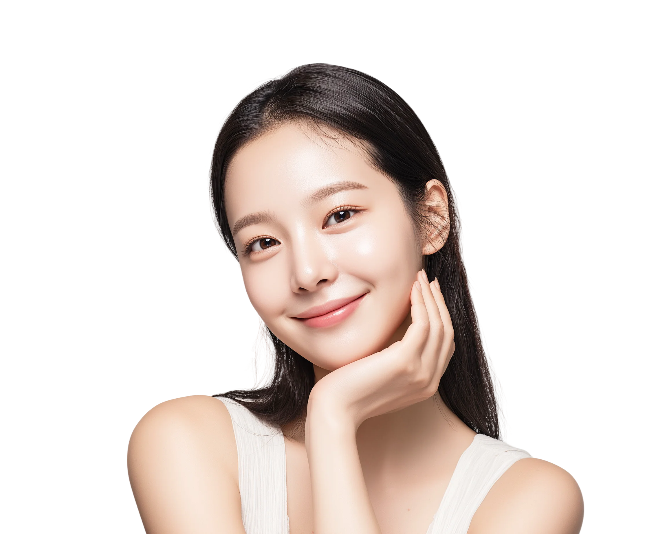 스킨부스터 콜라겐 주사 비주얼 모델