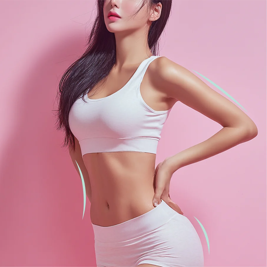 리프팅 효과 예시