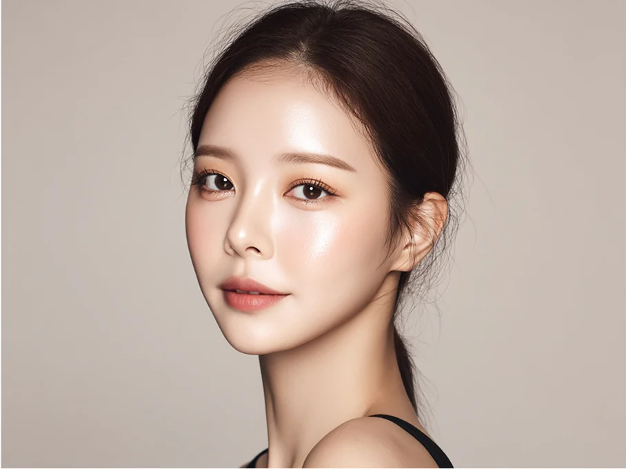 차별화된 아름다운 모델 이미지