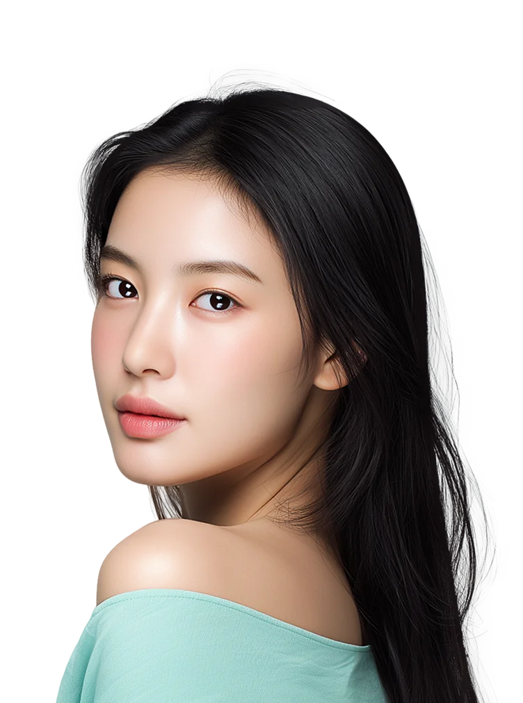 엑소좀 스킨부스터 비주얼 모델