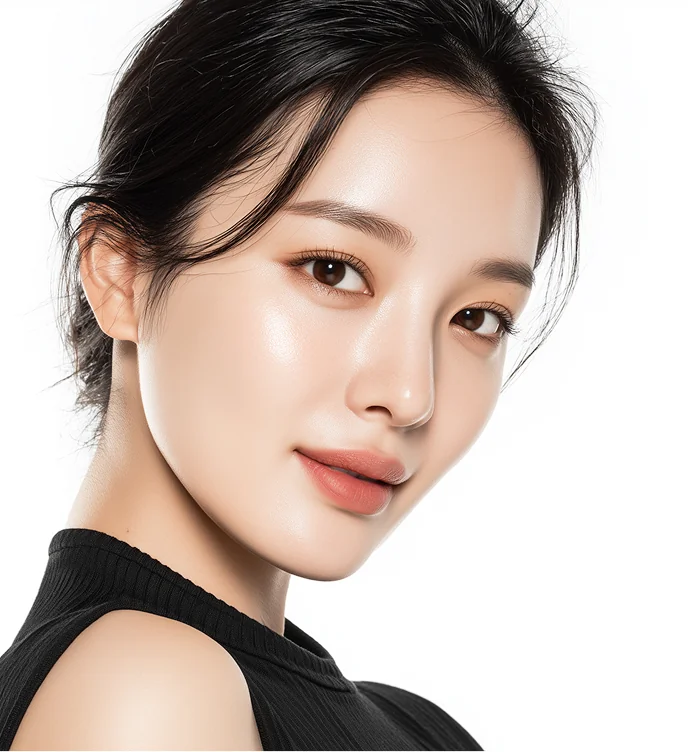 피부 탄력 비주얼 모델