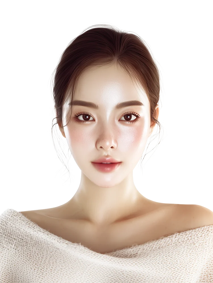 물광주사 글래스 스킨 비주얼 모델