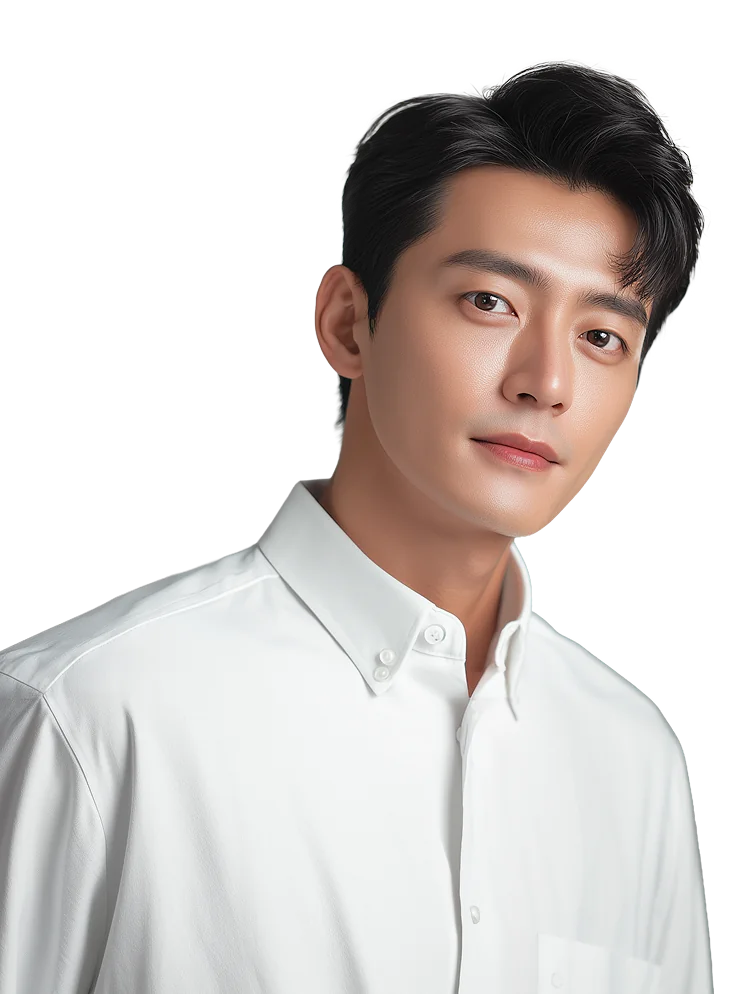 맨즈프로그램 남성 모델