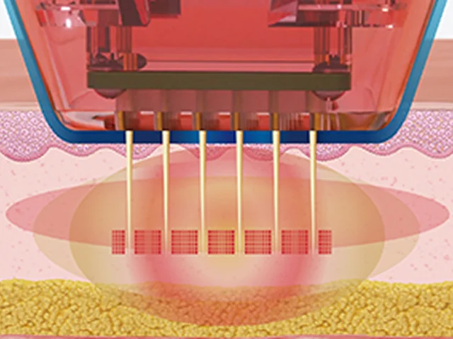아이버츄 RF 시술 3단계 고주파 에너지 전달