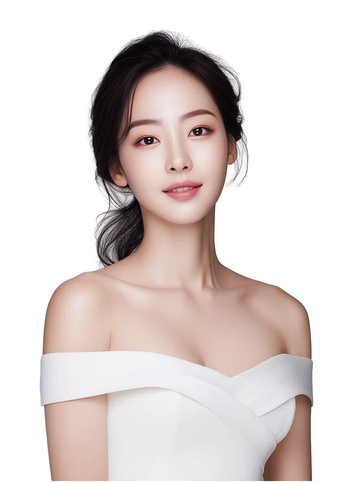 웨딩프로그램 신부 모델